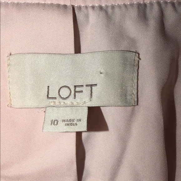 Tweed Blazer Jacket Gold Button Textured Structured Spring Chic - Picture 6 of 9